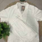 Conjunto Corto Lino H Blanco