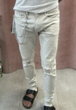 Pantalón Vaquero Beige H