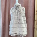 Chaleco Pelo Premium Beige