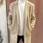 Abrigo Paño Premium Beige