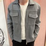 Chaqueta Corta Paño Gris