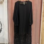 Vestido Largo Sudadera Encaje Curvy