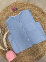 Chaleco Denim Colores