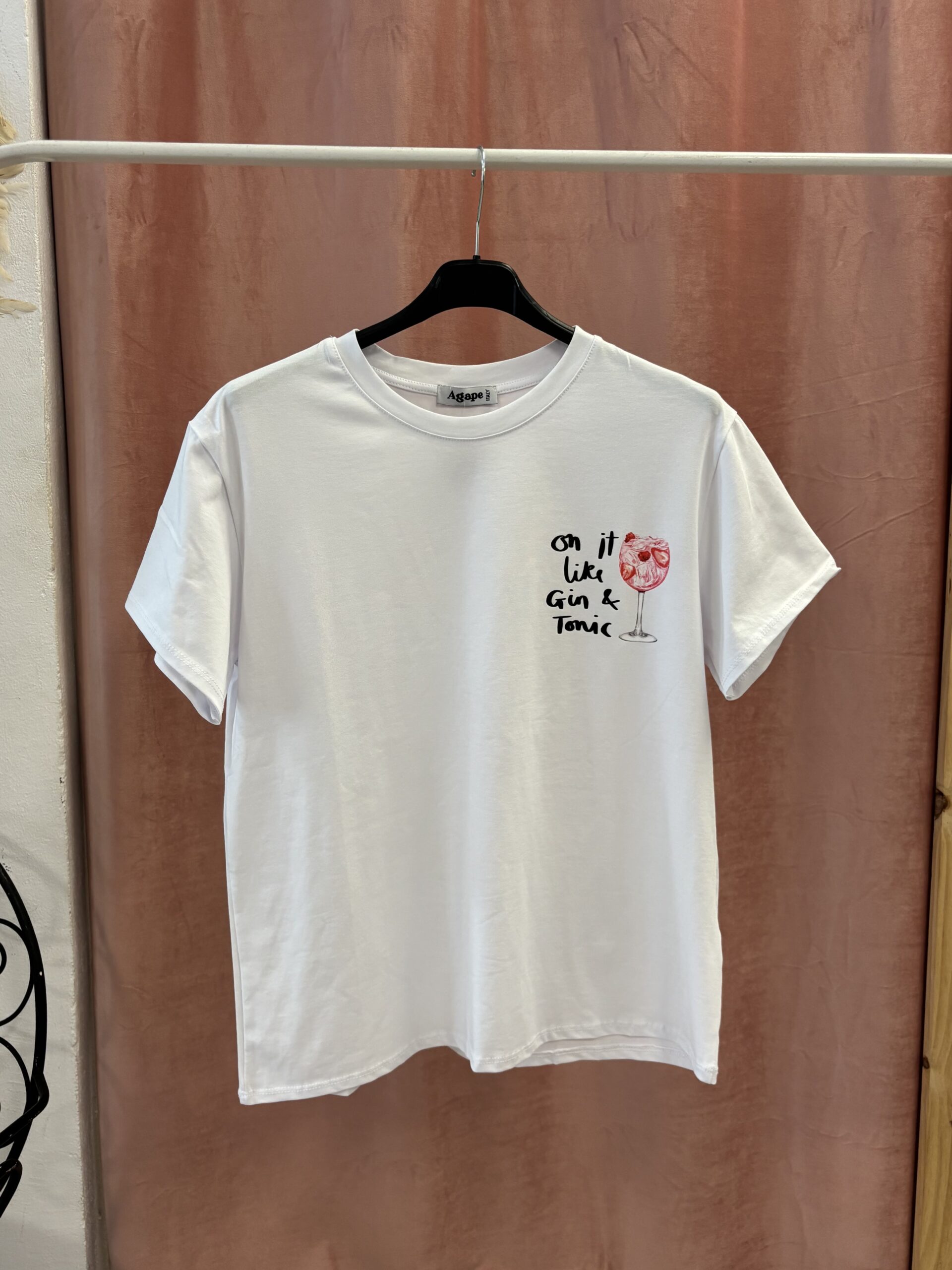 IMG_2024 Camiseta Texto Trendy - Imagen 1