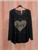 Jersey Corazon Dorado Curvy