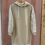 Vestido Sudadera Encaje