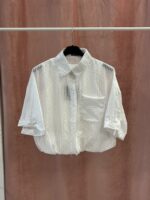 Camisa Crop Strass - Imagen 2