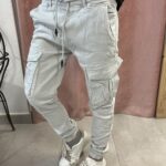 Pantalón Cargo Premium Gris Man