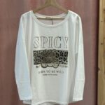 Camiseta Larga Tendencia Blanca Curvy