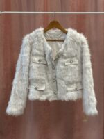 Chaqueta Pelo Diamante Premium