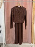 Vestido Punto Cardigan Lowcost - Imagen 4