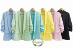 Blazer Fruncida Primavera