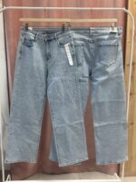 Vaquero Wide Leg Corazon Strass (38-48) - Imagen 3