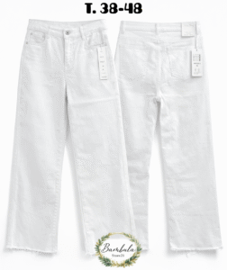 Vaquero Ancho Blanco Flecos (38-48)