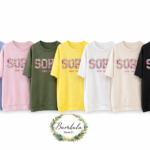 Sudadera Soho Flores Manga Corta