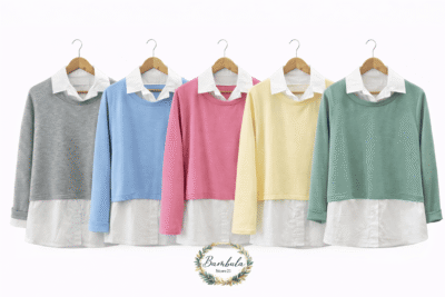 Sudadera Camisa Colores