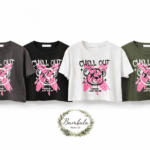 Camiseta Crop Chill Out