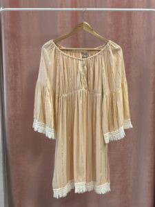 Vestido Boho India Corto - Imagen 3