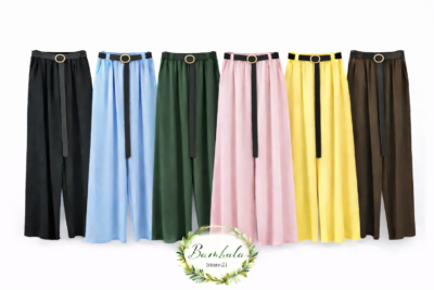 Pantalón Vestir Palazzo Curvy