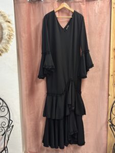 Vestido Flamenca Volante Cascada Cordoba Curvy Talla 4 - Imagen 2