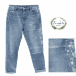 Vaquero Momfit Flores Curvy(44-54)