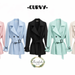 Americana Botones Trendy Curvy