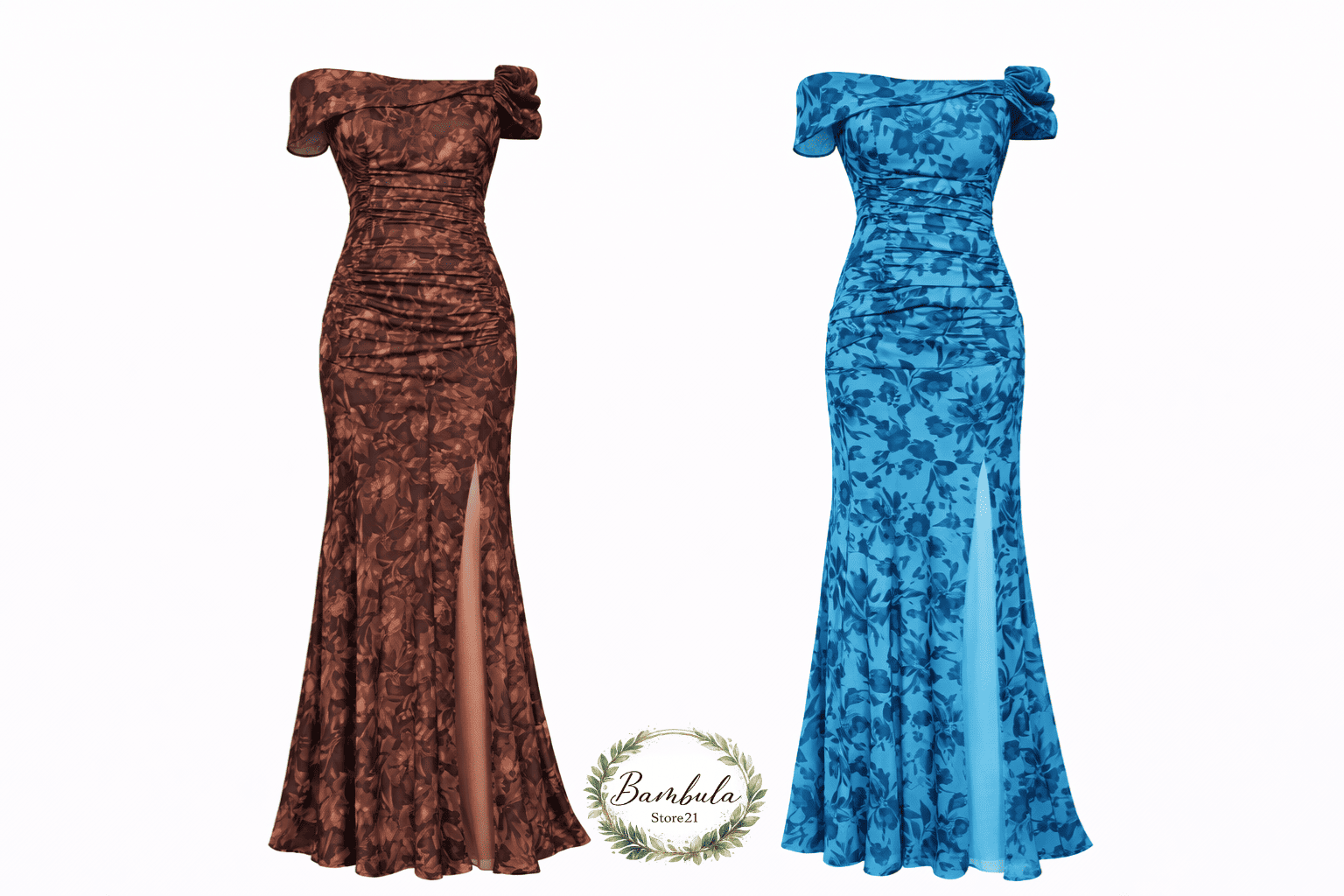 Diseño sin título-copy-1 Vestido Eventos Estampado Bulgaria Premium - Imagen 1