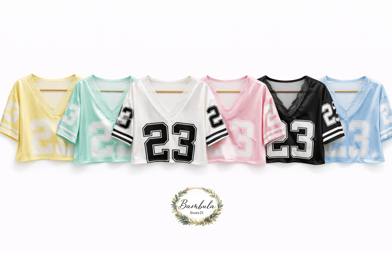 Diseño sin título-copy-2 Camiseta Crop Saten 23 Oversize - Imagen 1