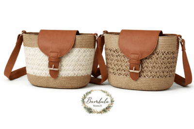 Mini Capazo Brillo Chic