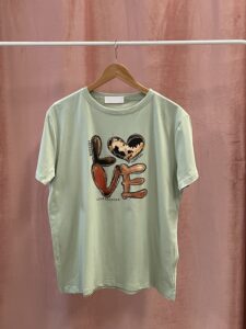 Camiseta Love Strass Mid - Imagen 4
