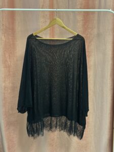 Jersey Fino Brillo y Encaje Curvy - Imagen 5
