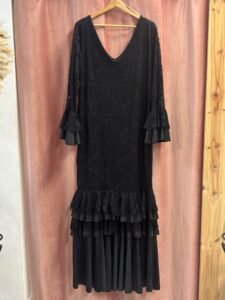 Vestido Flamenca Encaje Curvy - Imagen 4
