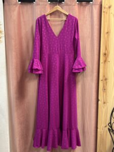 Vestido Bata Flamenca  Lunares Sevilla Curvy - Imagen 5
