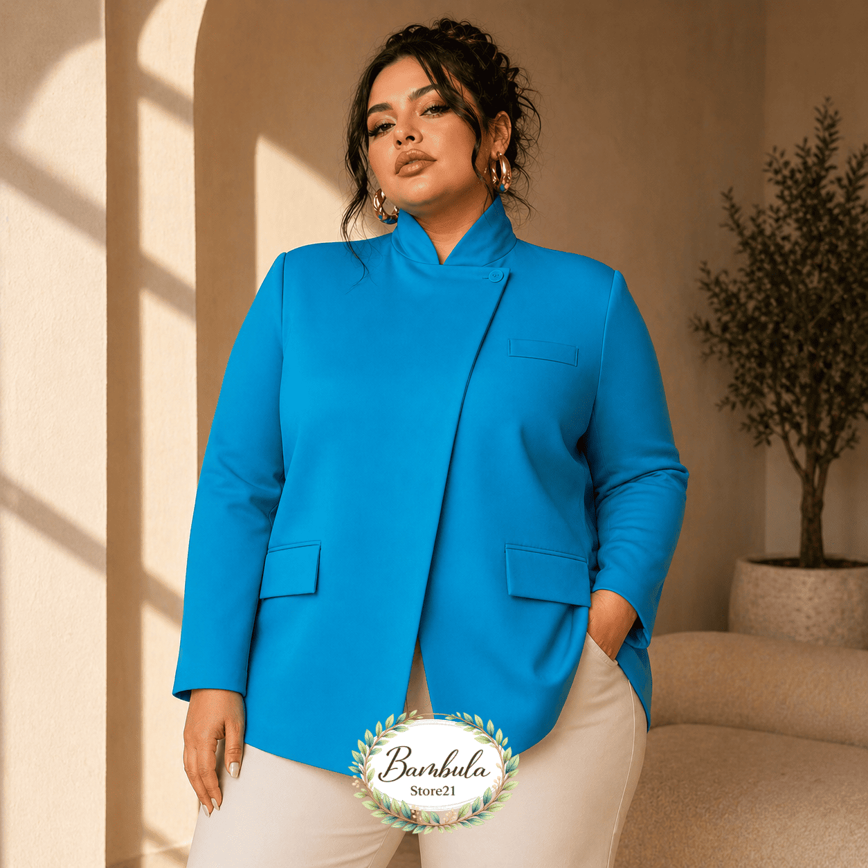 Untitled design Blazer Chic Curvy - Imagen 1