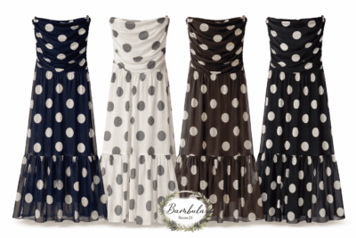 Vestido Tul Lunares Chic Curvy - Imagen 2