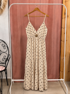 Vestido Lunares Jerez Curvy y Pequeño - Imagen 9