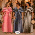 Vestido Rayas London Trendy