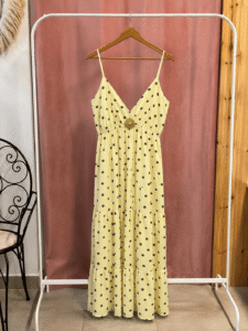 Vestido Lunares Jerez Curvy y Pequeño - Imagen 6