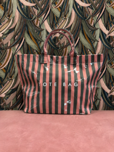 Bolso Rayas Playa Tote Forrado - Imagen 2