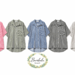 Camisa Rayas Lino Summer Curvy