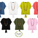 Blusa Bambula Nudo Mid
