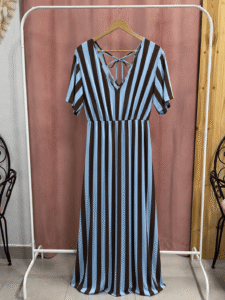 Vestido Rayas London Trendy - Imagen 5