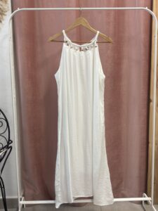Vestido Marbella Lino Piedras MID - Imagen 6
