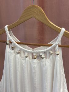 Vestido Marbella Lino Piedras MID - Imagen 3