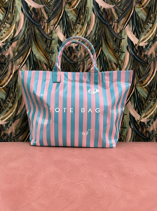 Bolso Rayas Playa Tote Forrado - Imagen 3