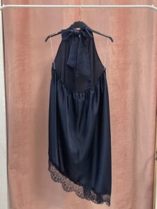 Top Saten Halter Encaje Curvy - Imagen 7