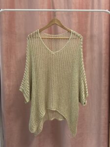 Jersey Crochet Brillo Curvy - Imagen 2