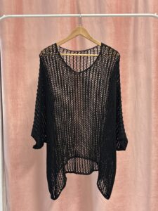Jersey Crochet Brillo Curvy - Imagen 3