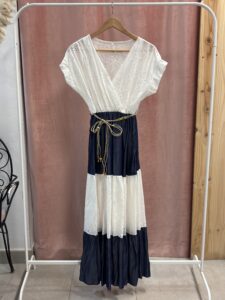 Vestido Denim Calado Premium Mid - Imagen 4