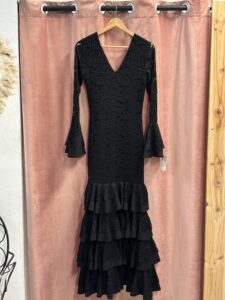 Vestido Flamenca Encaje Trendy - Imagen 4